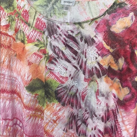 LAST ONE AVAILABLE!! - New Womens Plus Size Embellished Poncho Top Tunic - Picture 3 of 11